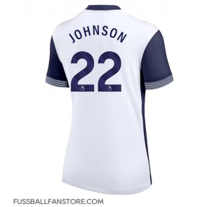 Tottenham Hotspur Brennan Johnson #22 Replik Heimtrikot Damen 2024-25 Kurzarm